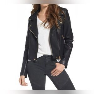 Blank NYC Black Faux Leather Jacket